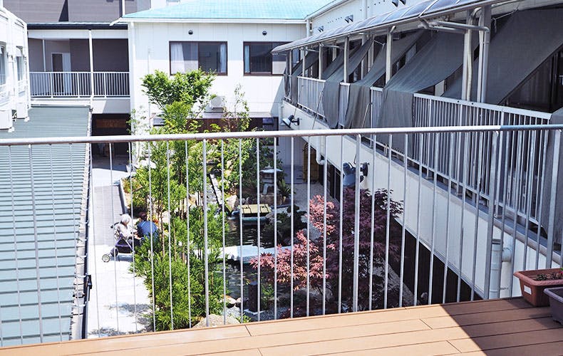介護付有料老人ホームいなば荘 部屋からの眺望