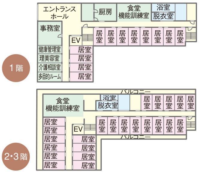 エスケアリビング相模原中央 間取図