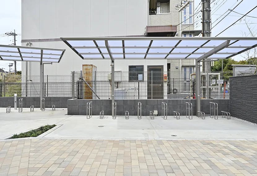 ヘーベルVillage中野島 駐輪場