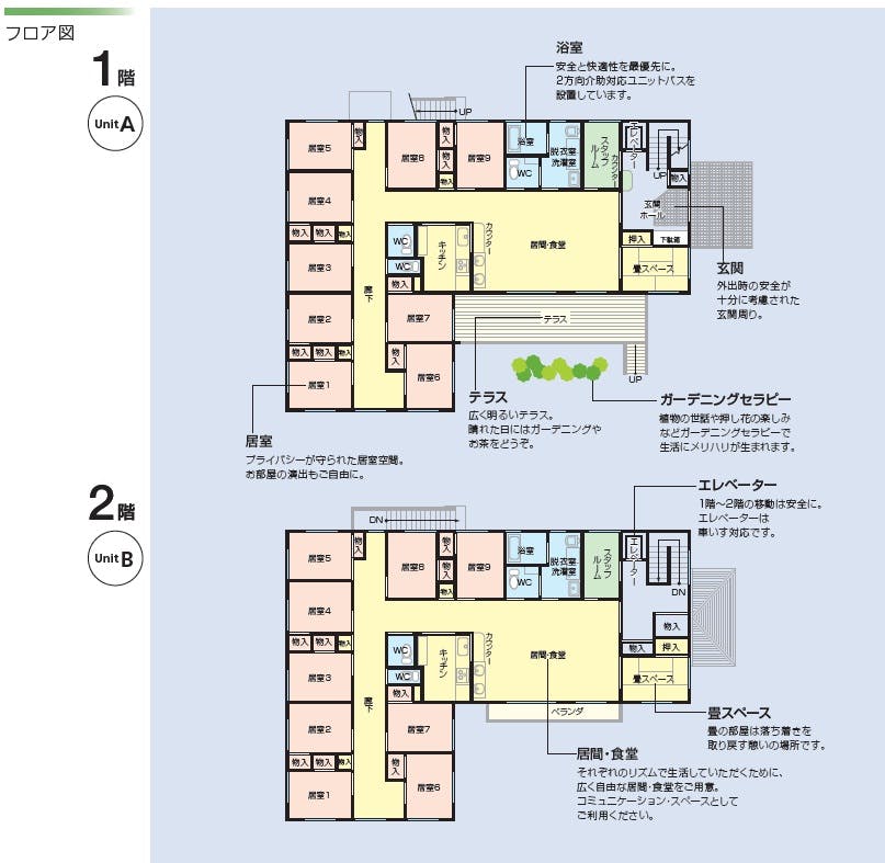 ニチイケアセンター浜松飯田 間取図