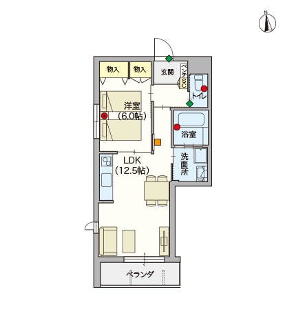 ヘーベルVillage豪徳寺～Kei Village～ 間取図