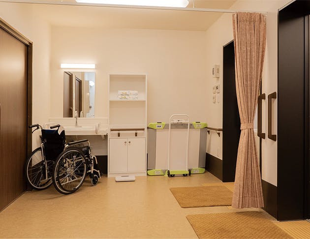 リアンレーヴ入間中央 脱衣所