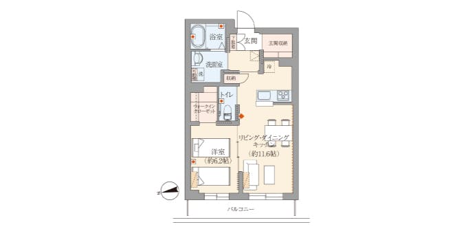 グランドマスト練馬桜台 間取図