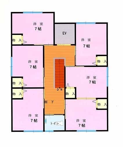 グル－プホ－ムゆりかご 間取図