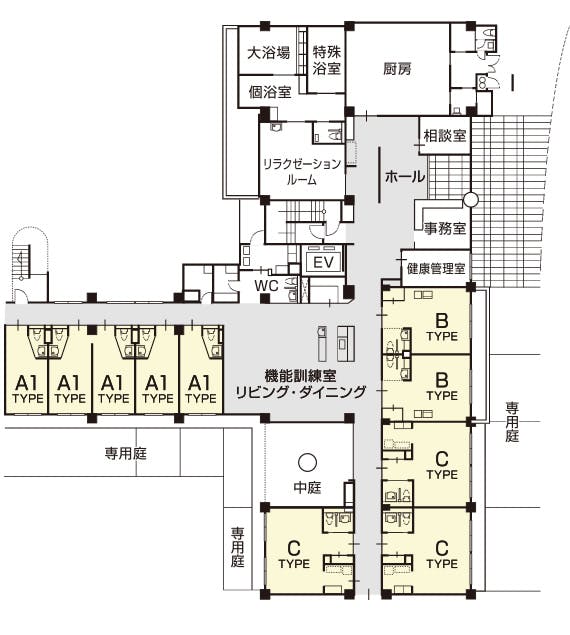 サンライズ・ヴィラ海老名 間取図