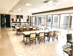有料老人ホーム ライム 機能訓練室・食堂（デイサービス）