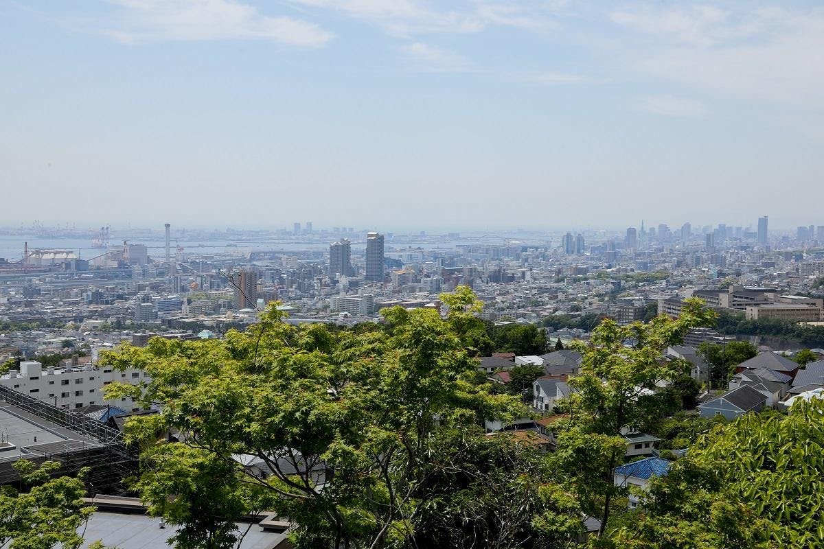 グランフォレスト神戸御影 ホームからの眺望