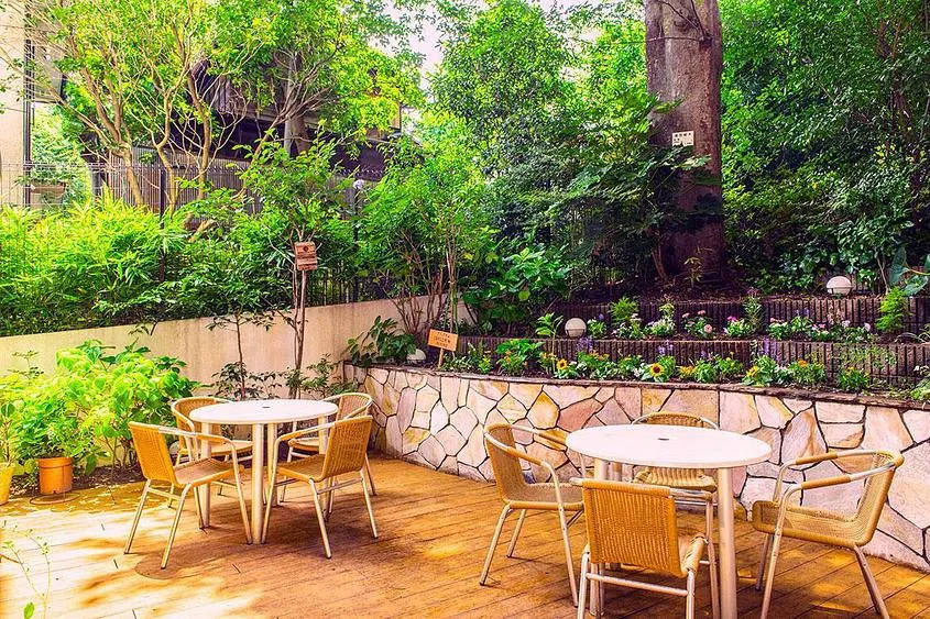 リハビリホームグランダ大山 1F ウッドデッキ