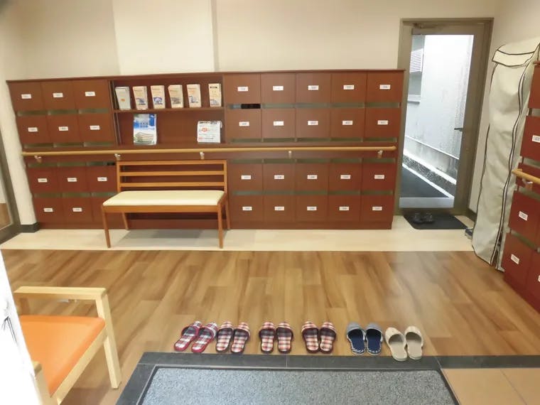 ココファン松山大手町 玄関