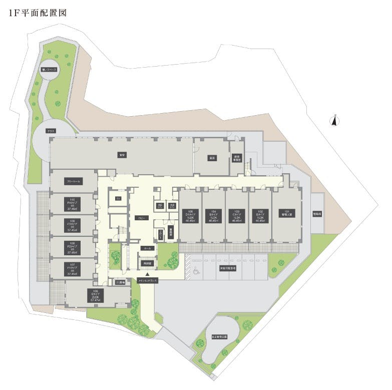 グランドマスト奈良学園前 間取図