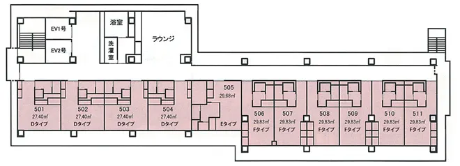 芦屋アラベラの家（外部サービス利用型） 間取図