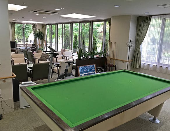 リアンレーヴはるひ野 ビリヤード台
