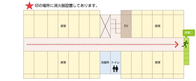 住宅型有料老人ホーム リリィケア綾瀬 間取図