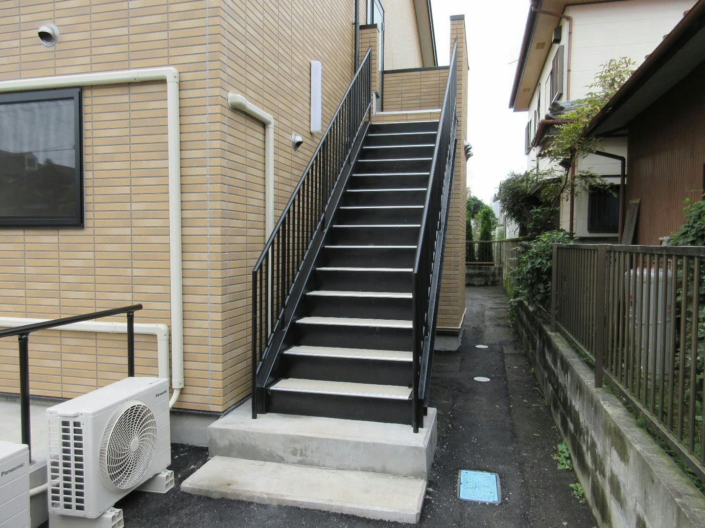 あおぞら杜の家 非常階段