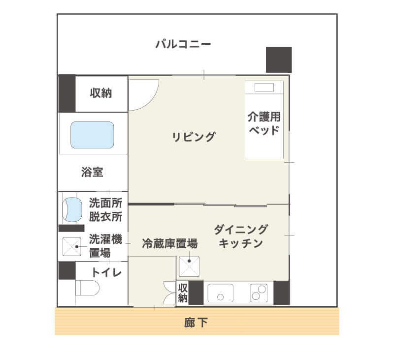 ドーミー亀有Levi 間取図