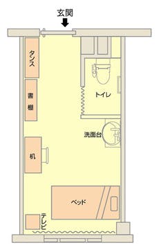 チャーム南いばらき 間取図