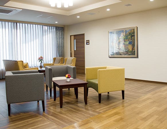 リアンレーヴ伊勢原 ラウンジ