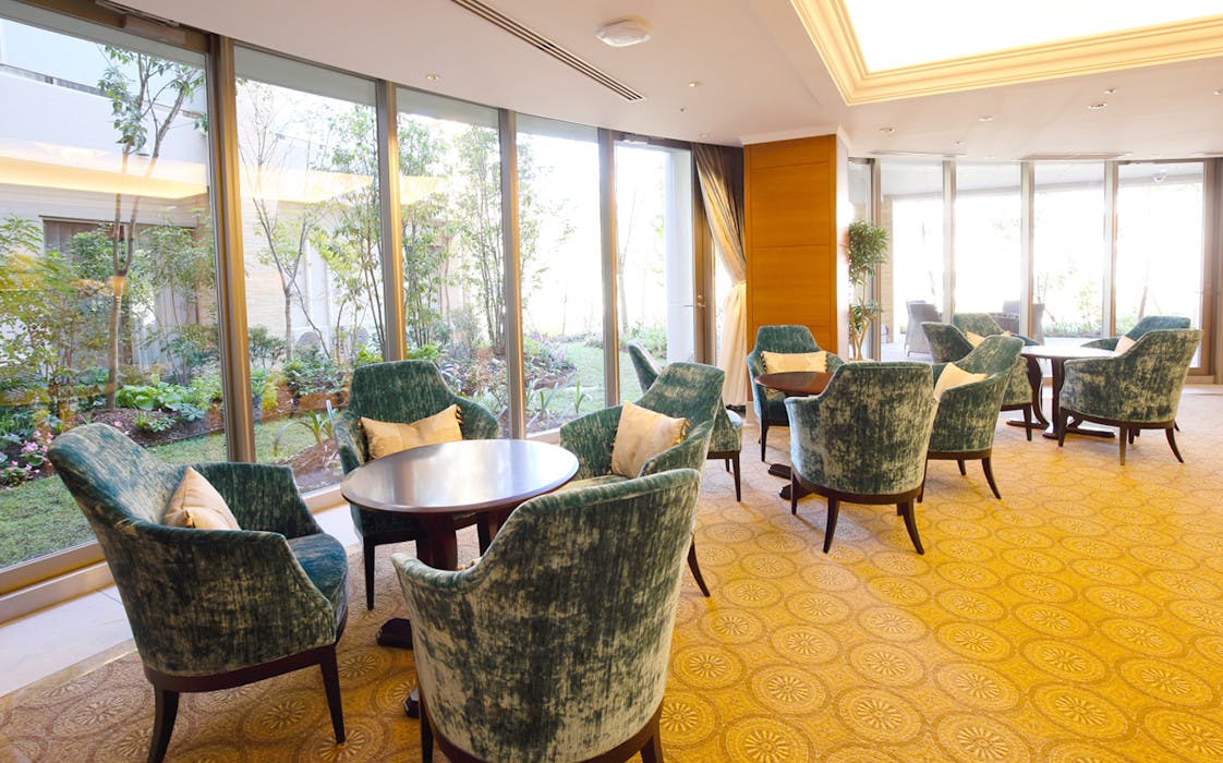 介護付有料老人ホームLes芦屋 ロビーラウンジ