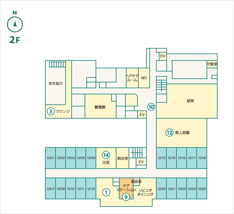 フォレスト垂水 壱番館 間取図
