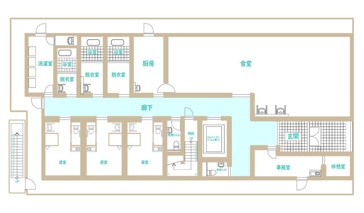 心結 間取図