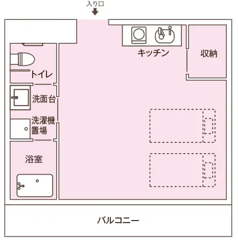 ココファン黒崎駅前 間取図