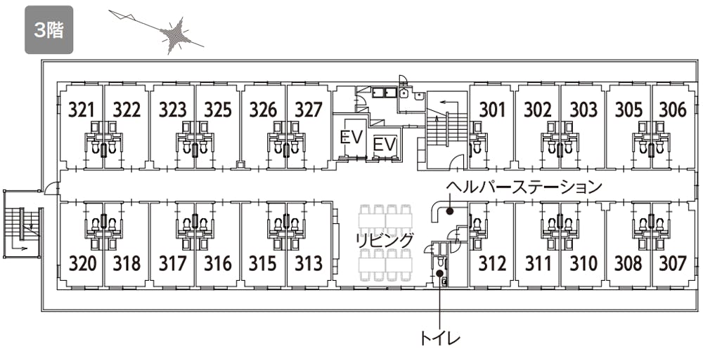 イリーゼ座間 間取図