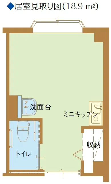 ルピナス港南 間取図