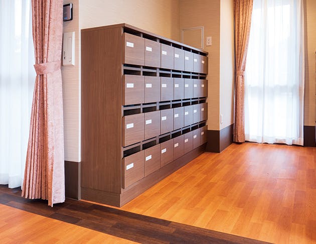 リアンレーヴ鷺ノ宮 下足コーナー