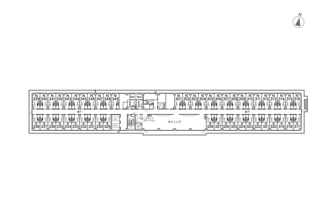 アズハイム国立 間取図