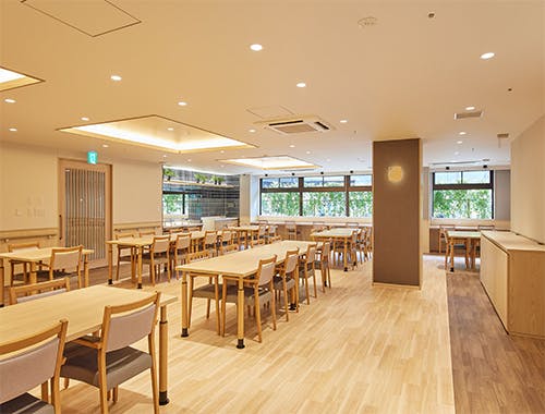 アルファリビング京都北山 食堂