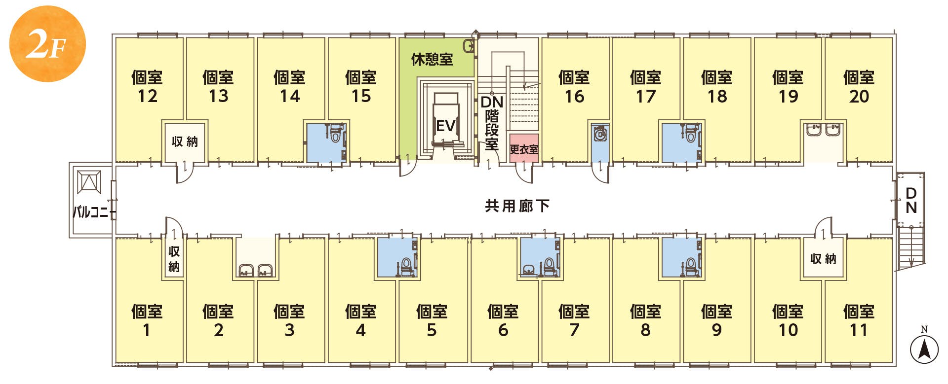 ニューサンライフ富田 間取図