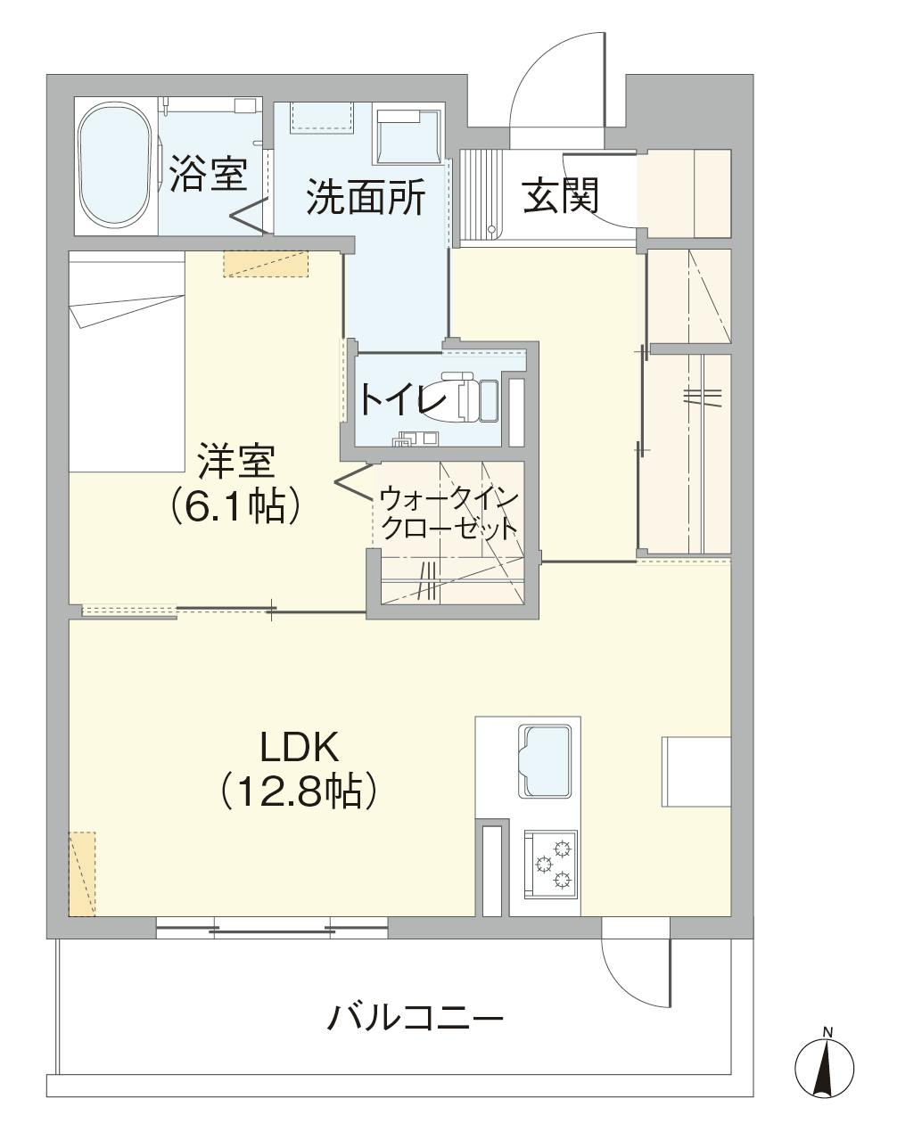 グランドマスト浜田山 間取図
