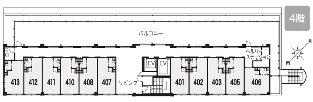 イリーゼ狭山 間取図
