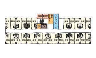 スーパー・コート高槻城内 間取図