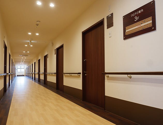 リアンレーヴ三ツ境 廊下