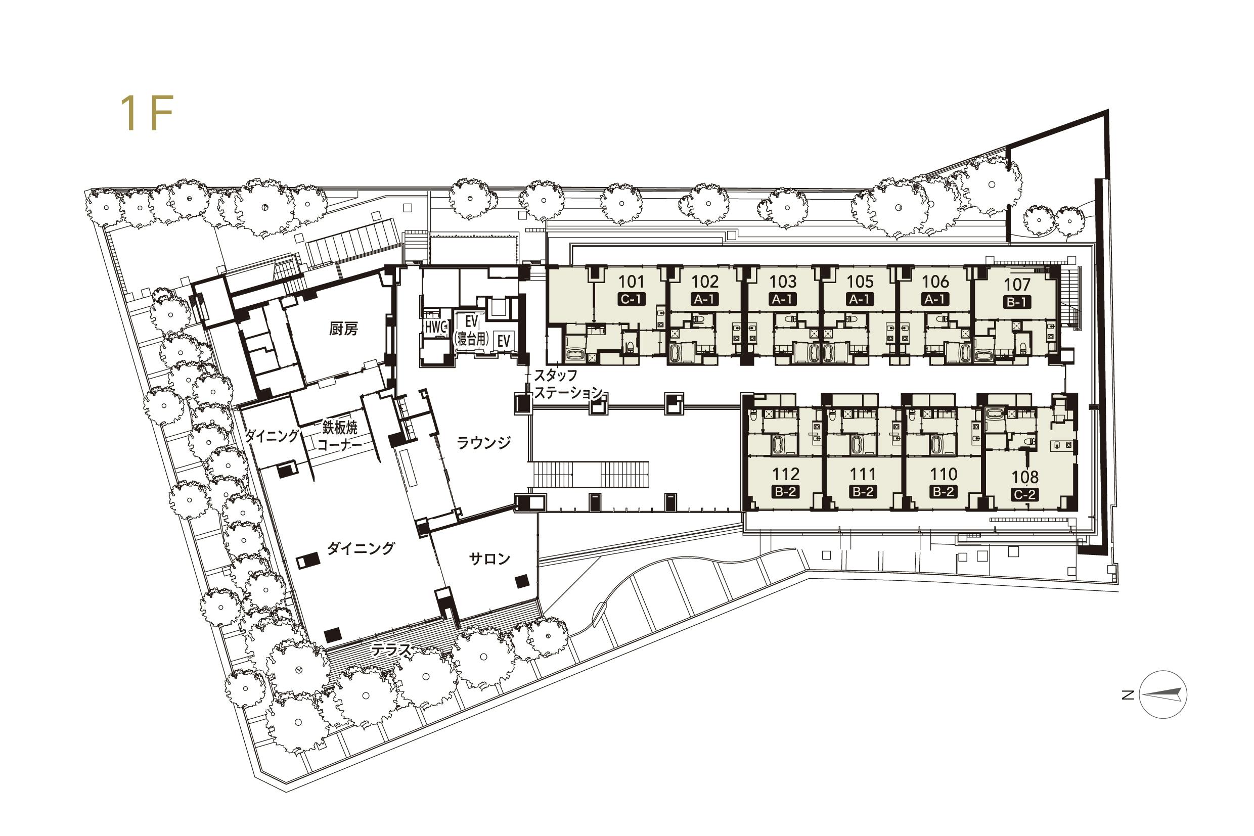 チャームプレミアグラン御殿山弐番館 間取図