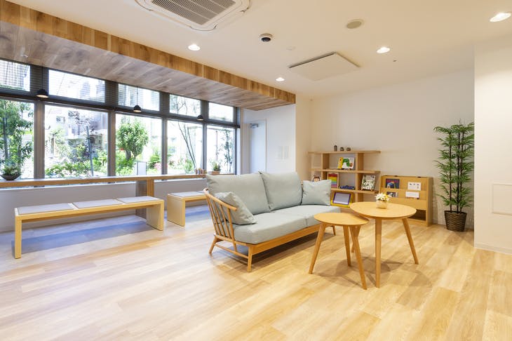 はなことばプラス大井町 ラウンジ