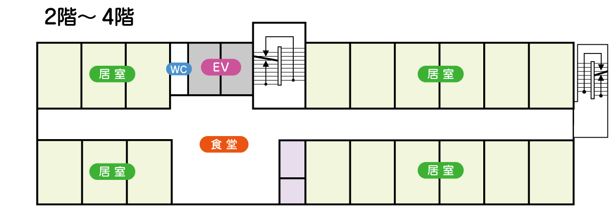 東住吉すみれビレッジ 間取図