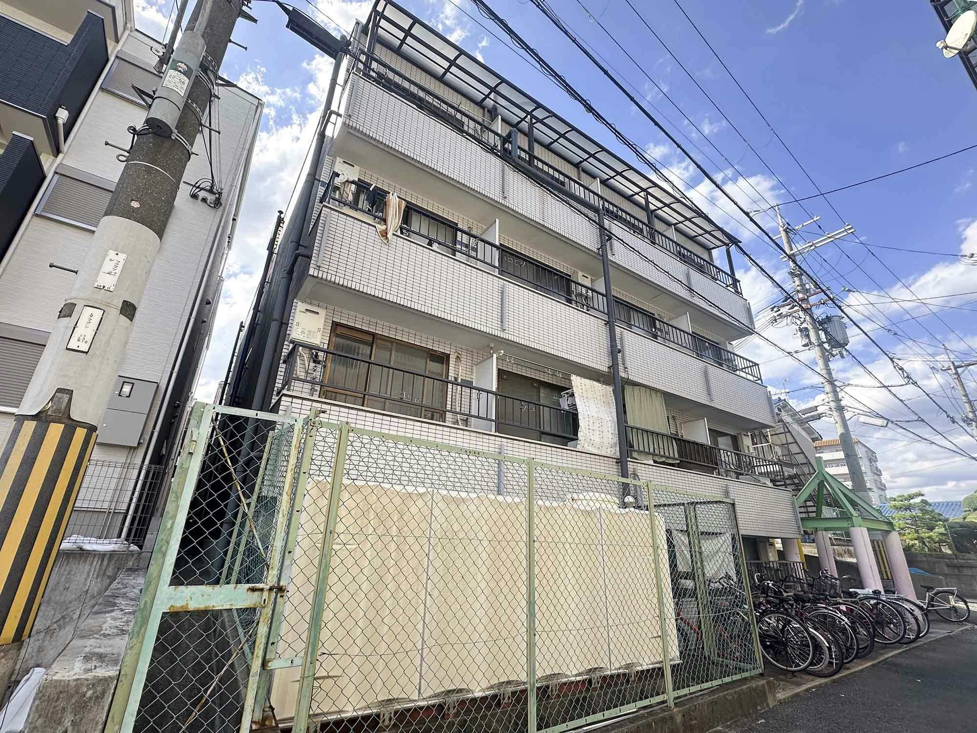 エーアンドシーハイツ河内花園 外観