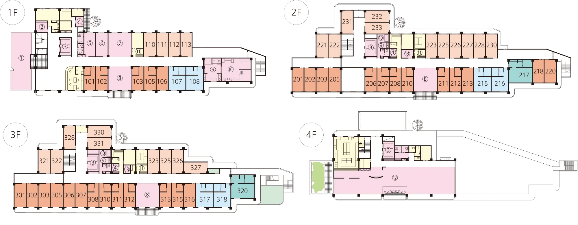 サニーステージ野比海岸 間取図