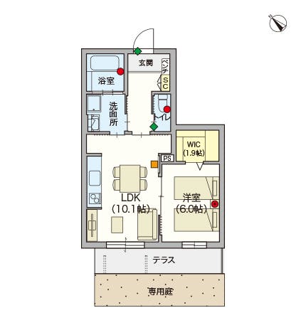 ヘーベルVillage赤羽志茂 間取図