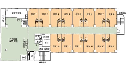 サンライズ・ヴィラ春日部 間取図