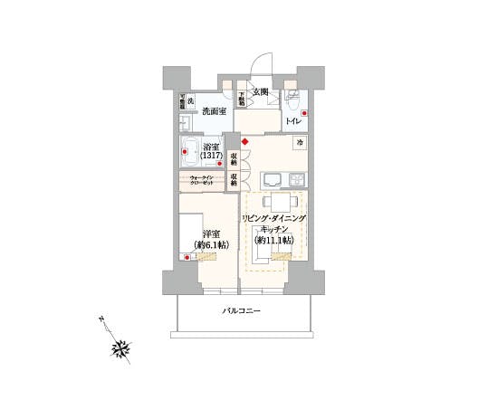 グランドマスト江古田の杜 間取図