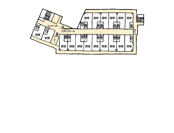 スーパー・コート堺神石2号館 間取図