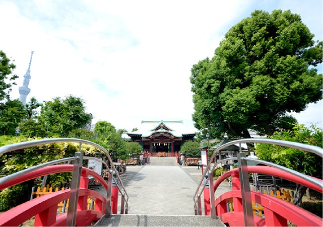 グランドマスト墨田文花 亀戸天神社