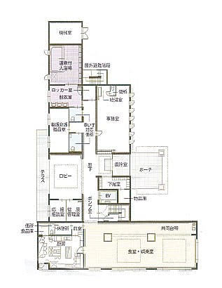 サービス付き高齢者向け住宅エナメゾン 間取図
