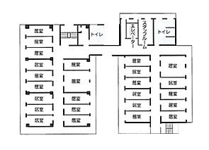 スーパー・コート東住吉2号館 間取図
