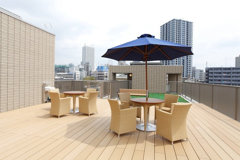 ニチイホーム目白 ルーフデッキ