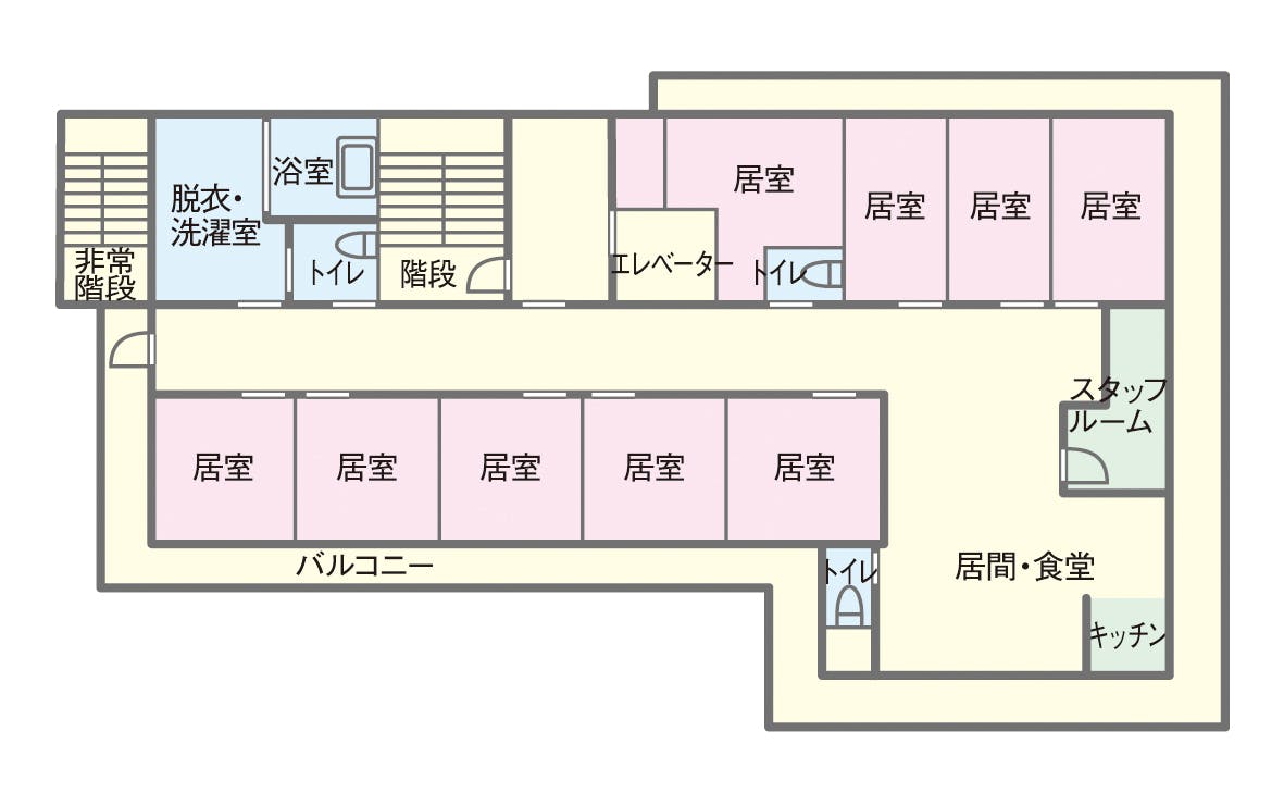 エスケアホーム練馬 間取図