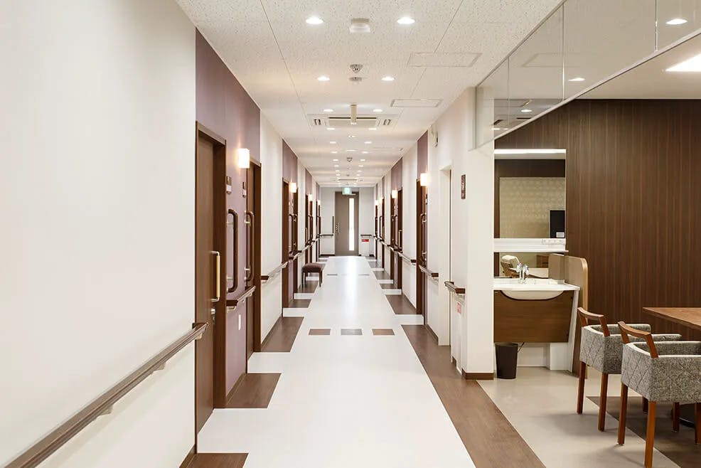 グランドマストやさしえ松戸八柱 廊下